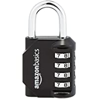 Los mejores  - Amazon Basics - AB-PL111 - Candado- negro
